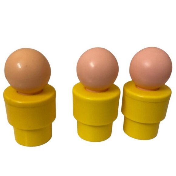 Fisher PRICE vintage big chunky little people trio - Picture 5 of 5